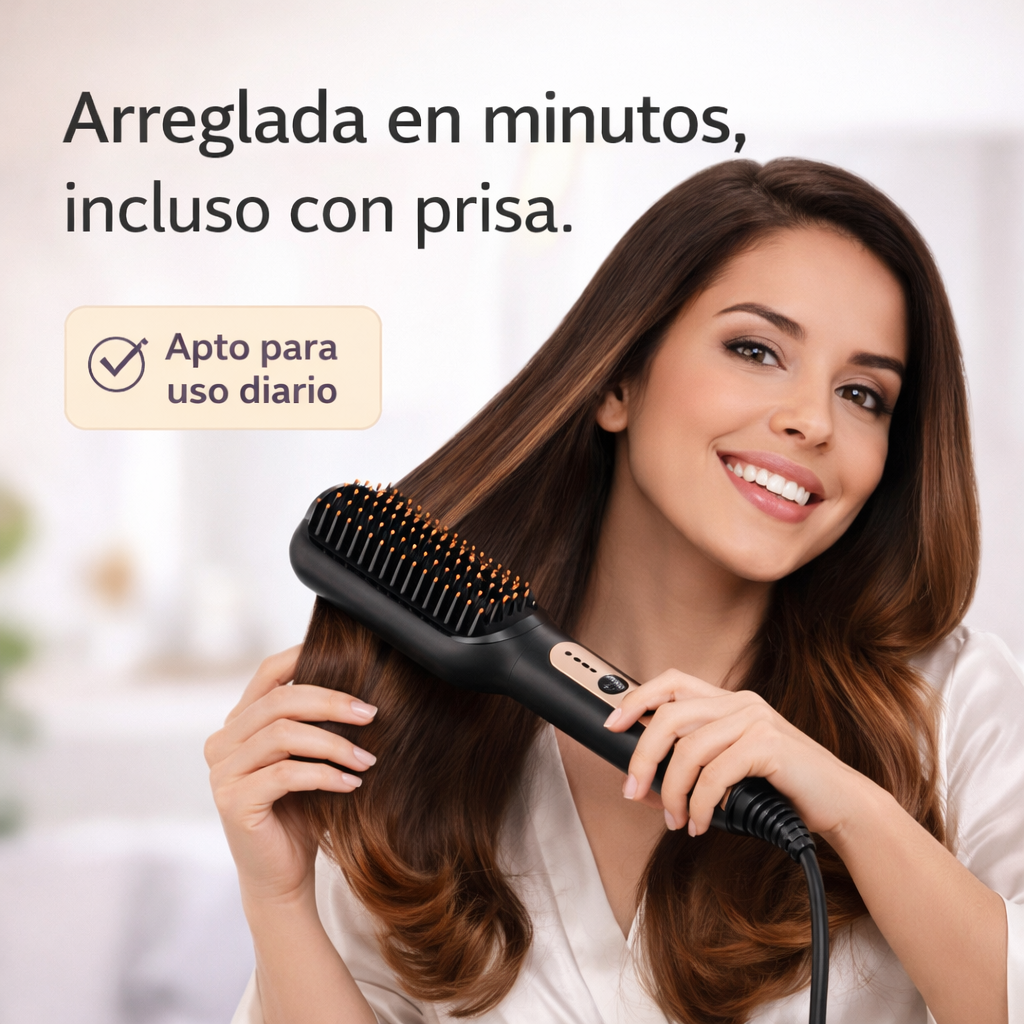 Cepillo Alisador Sokany Pro Anti Frizz