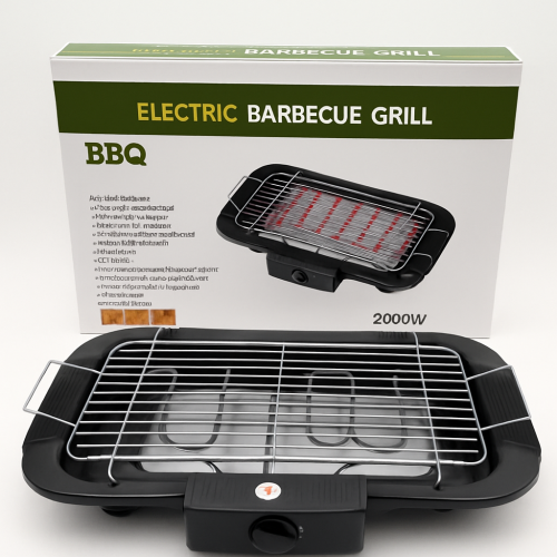 BBQ Eléctrico 2000W – Ideal para interiores