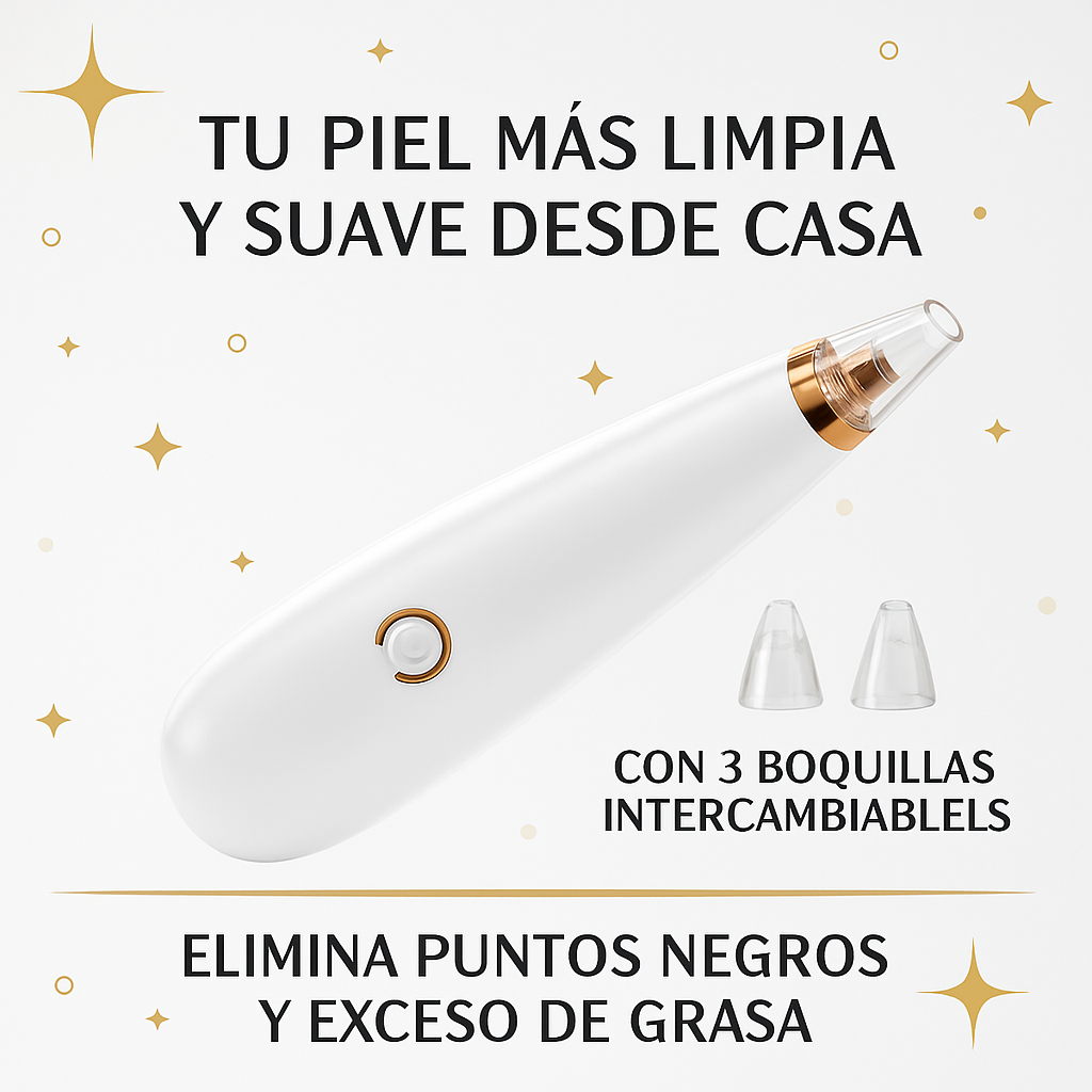 Limpiador de poros -4 Modos de succión