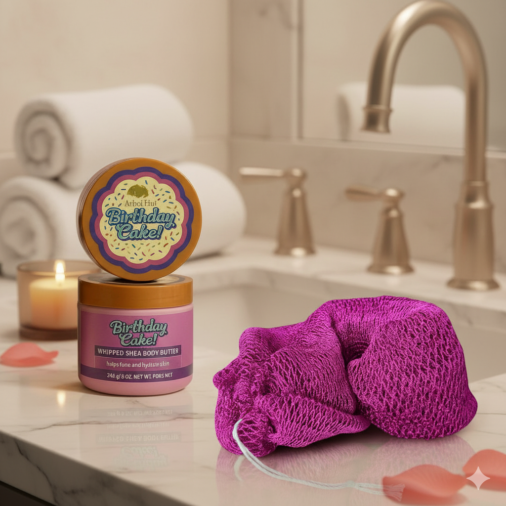 Esponja Africana + Mantequilla Corporal