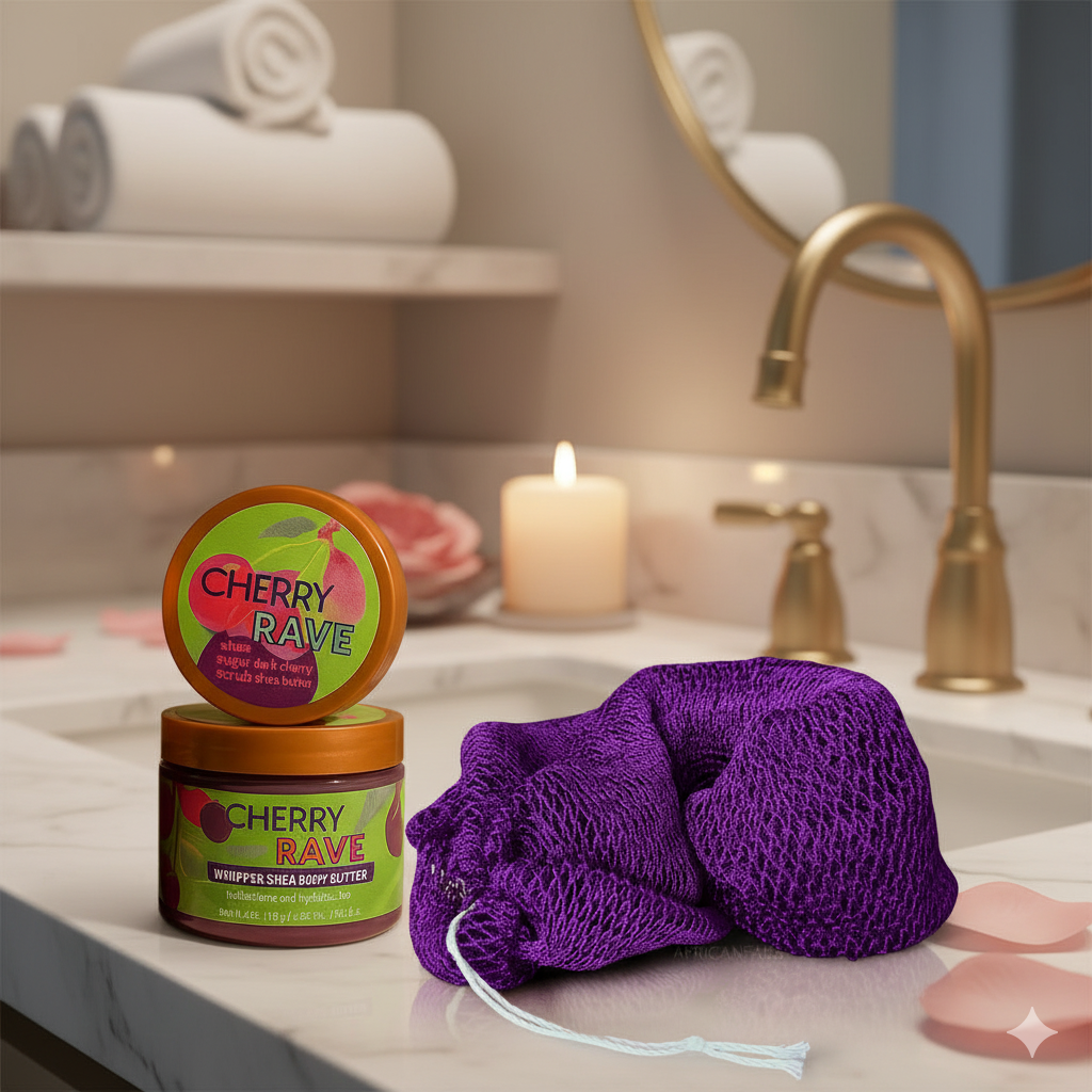 Esponja Africana + Mantequilla Corporal