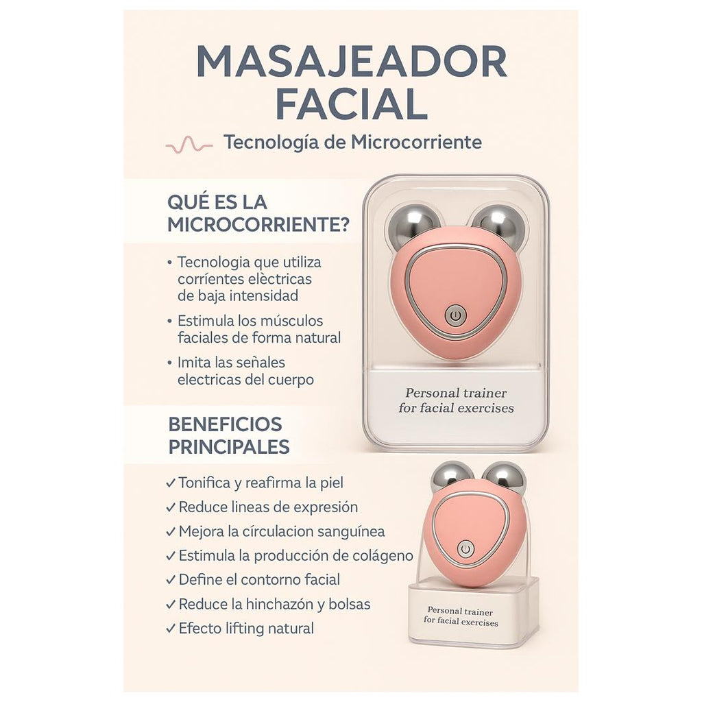 Combo Masajeador Microcorriente + Niacinamida