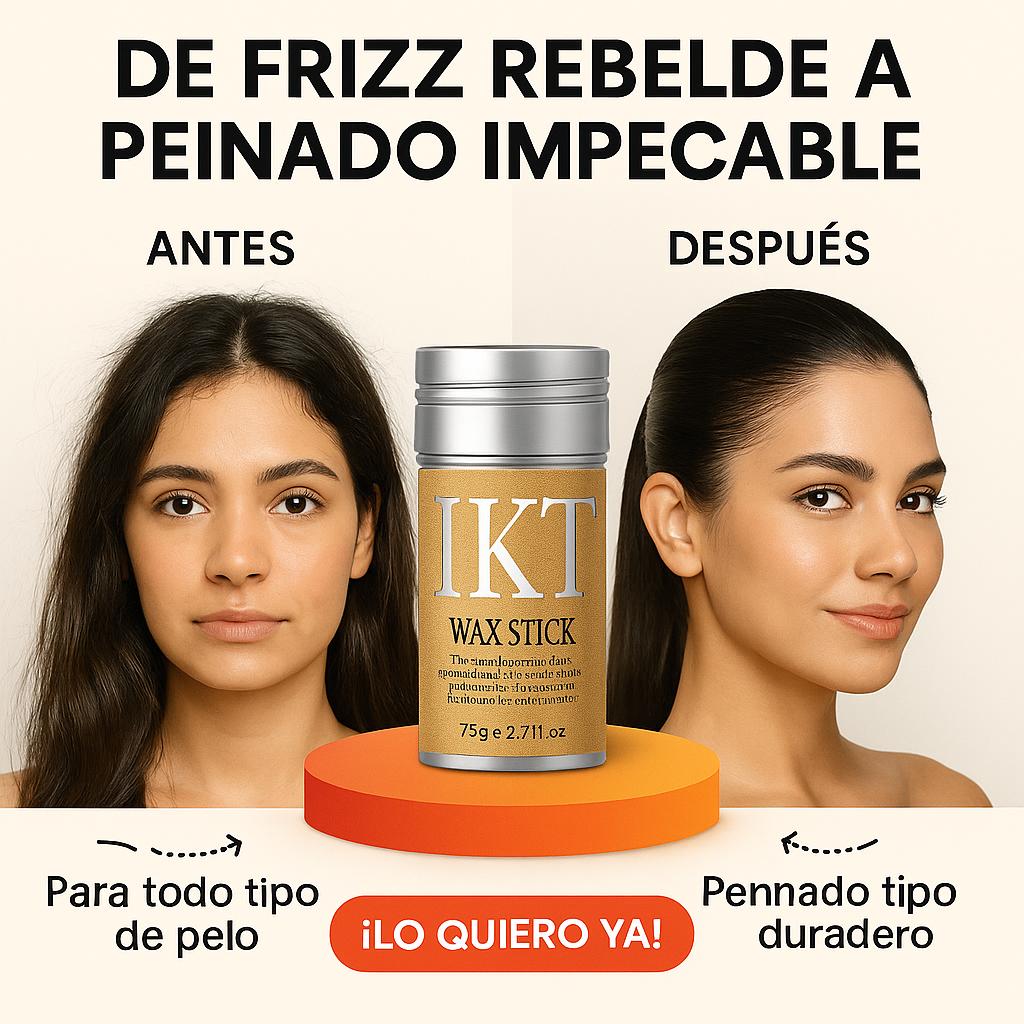 Cera Capilar Wax Stick – Control de Frizz y Baby Hairs ✨
