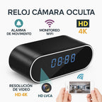Reloj Espía WiFi 4K con Visión Nocturna y Detección de Movimiento – Seguridad Invisible en tu Hogar
