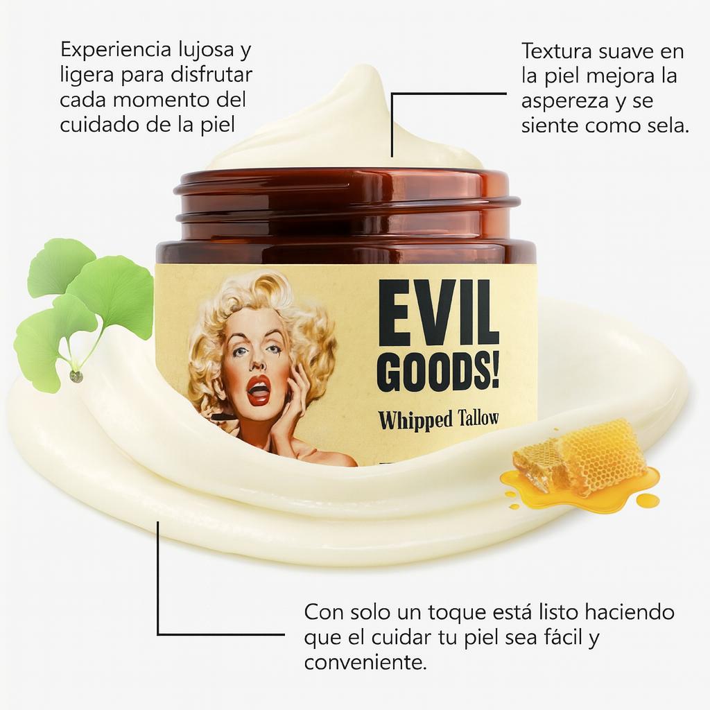 Evil Goods- Crema Hidratante Whipped Tallow Honey Balm