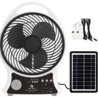 Abanico Recargable Solar 14"