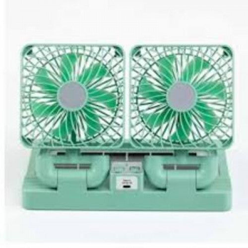 🌞Abanico Solar Doble