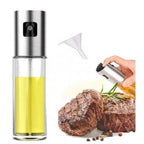 Dispensador de Aceite| Vidrio y Acero Inoxidable