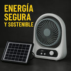 Ventilador Abanico Solar