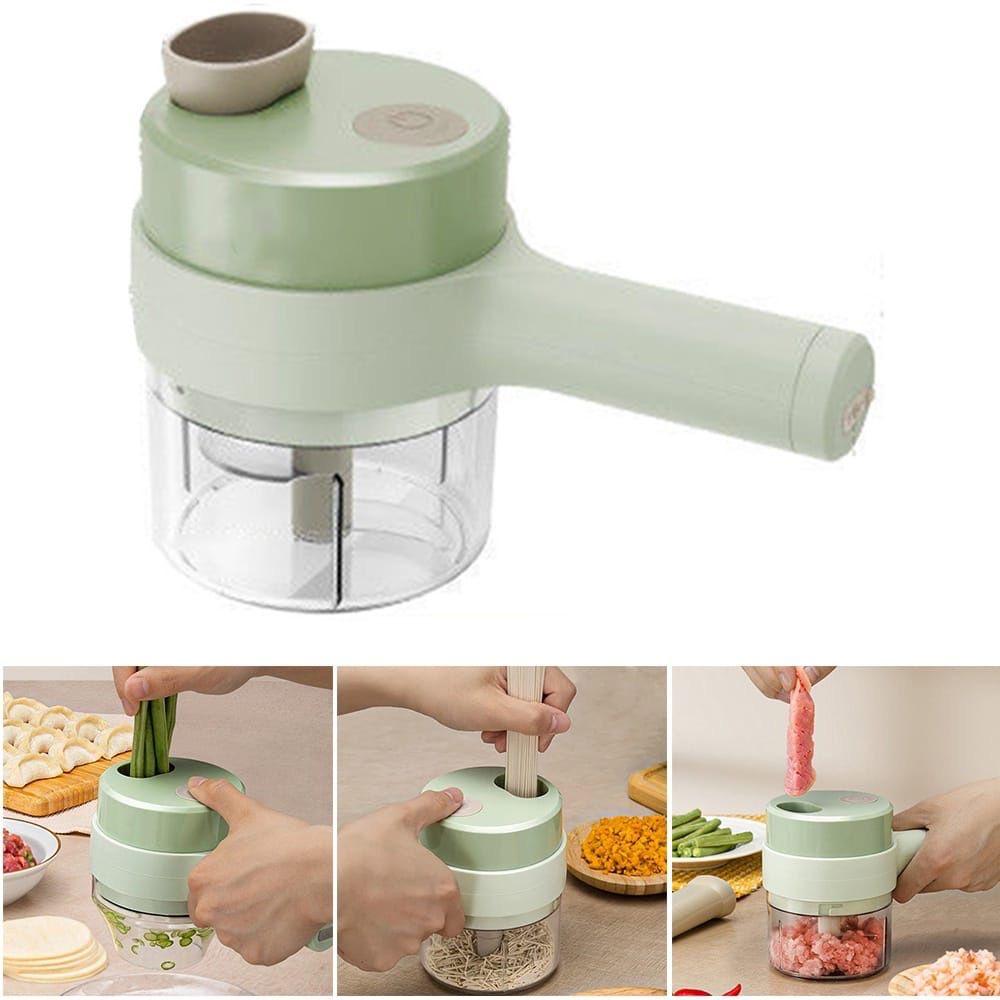 Cortador de Vegetales Eléctrico 4 en 1