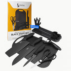 Set de Cuchillos  Premium 7 Piezas (Acero Inoxidable)