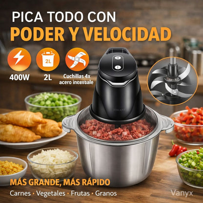 Trituradora Eléctrica Multifuncional 2 L – 400W