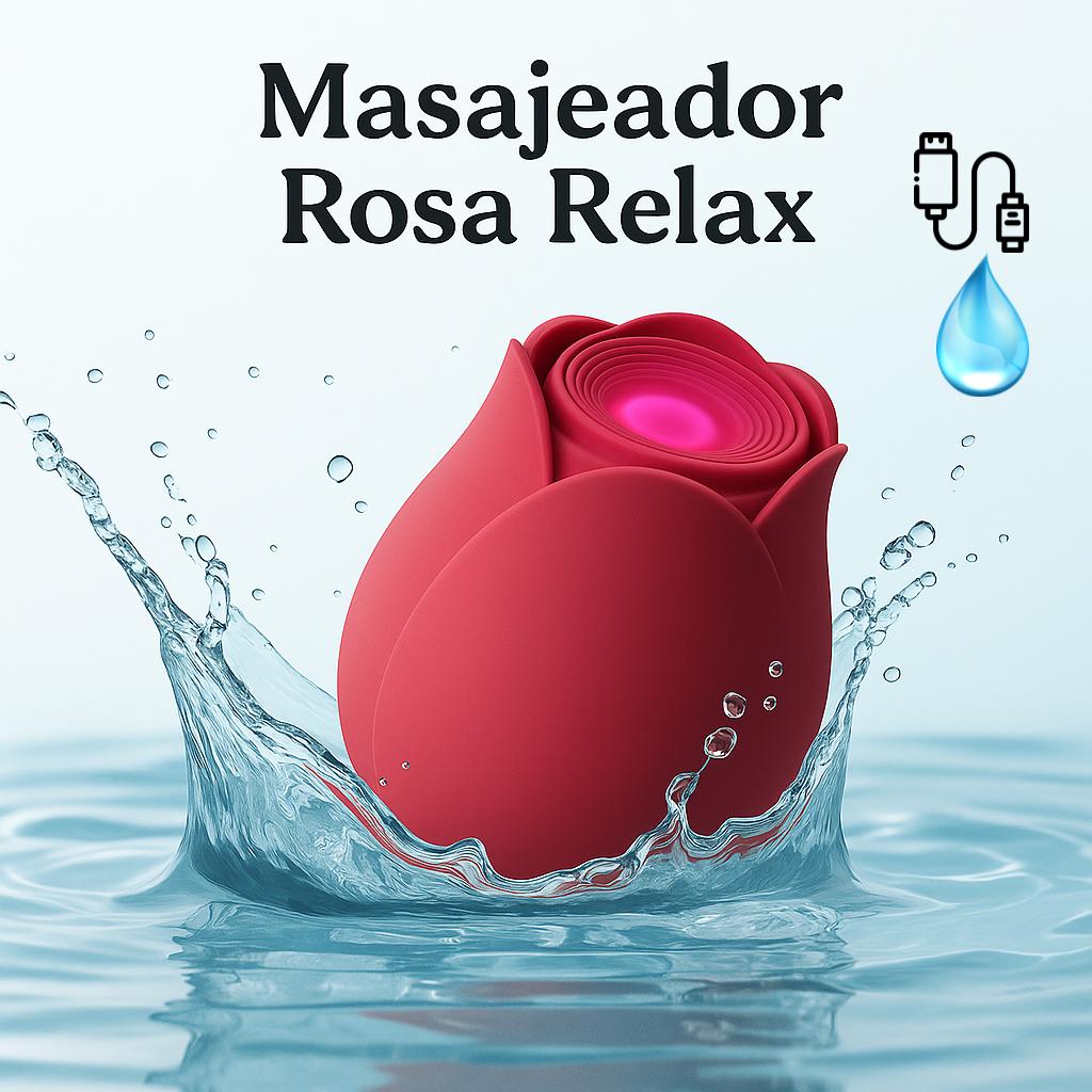 " Rosa Recargable 🌹 – 10 Modos de Bienestar y Relajación”